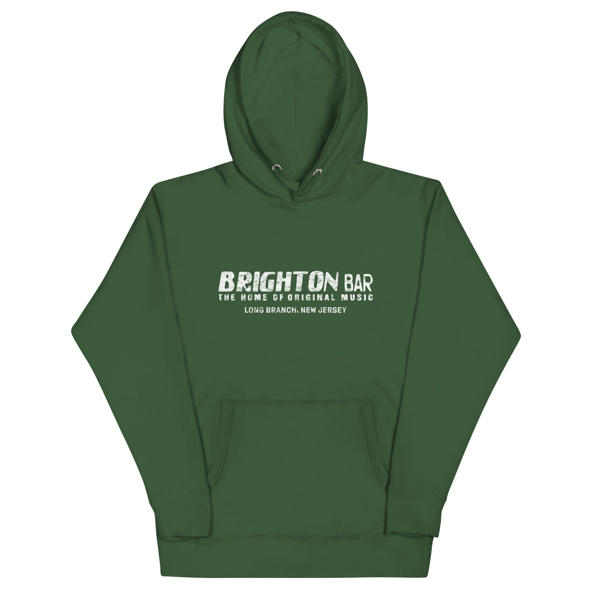 Brighton Bar - LONG BRANCH - Unisex Hoodie Forest Green