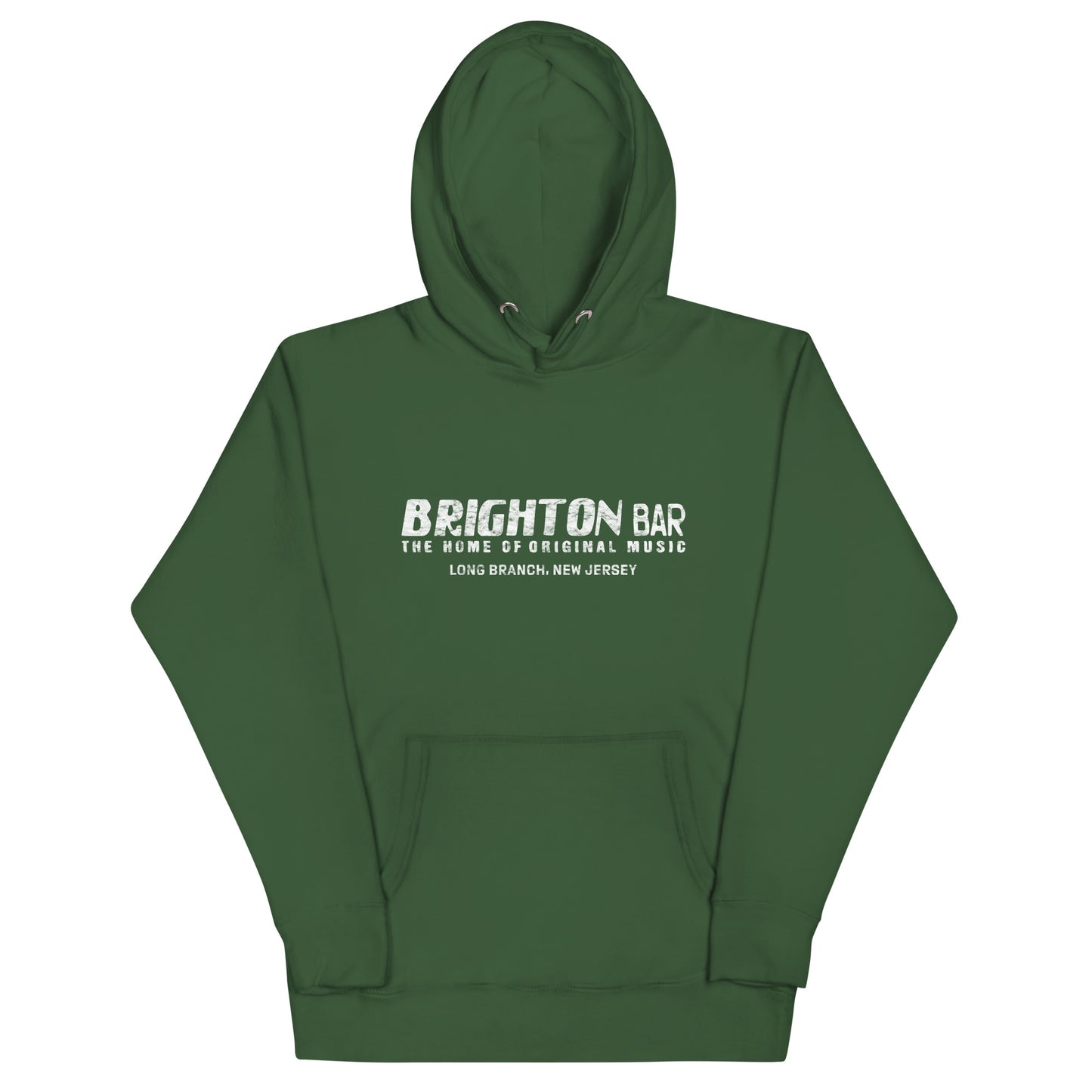 Brighton Bar - LONG BRANCH - Unisex Hoodie Forest Green