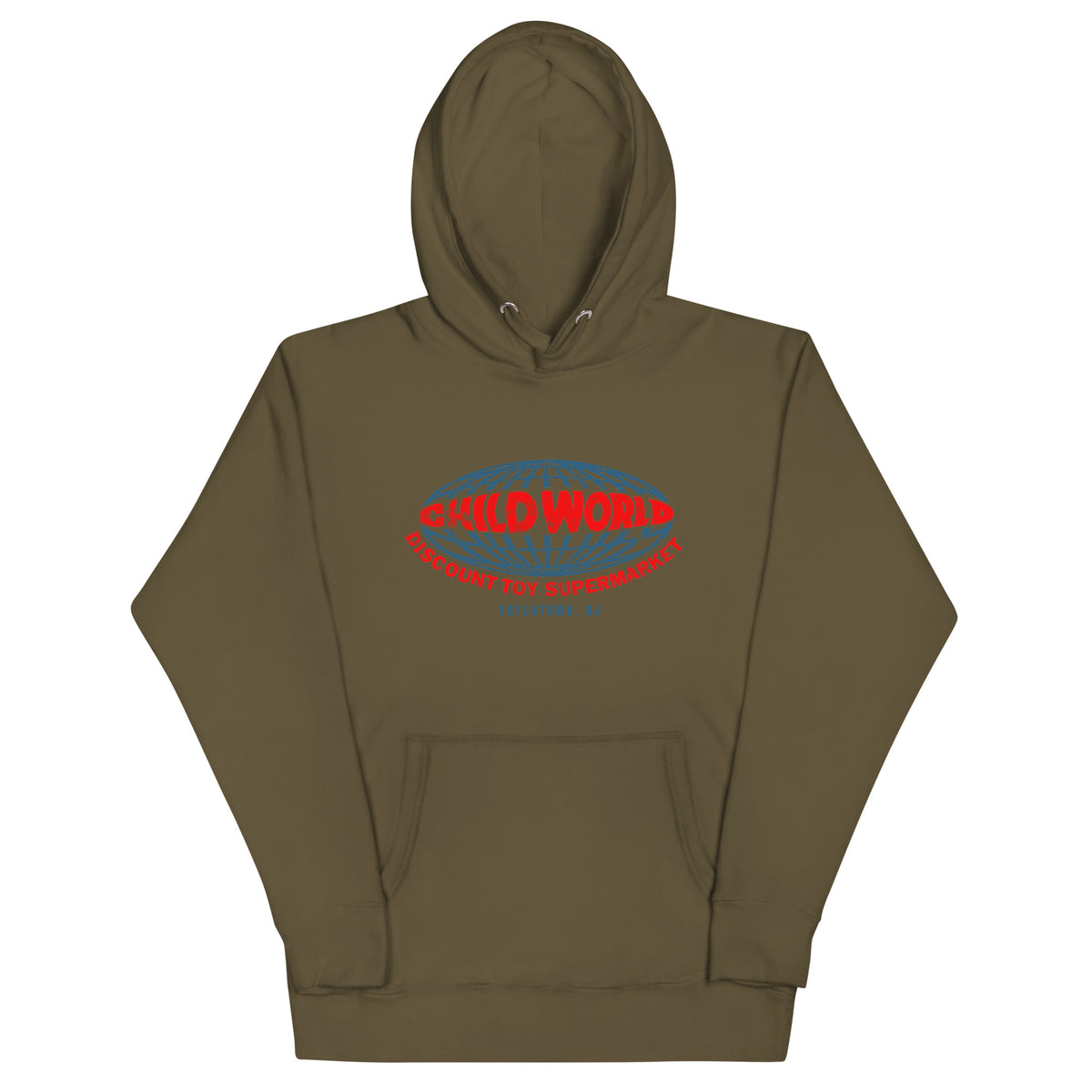 Child World - EATONTOWN - Unisex Hoodie Military Green