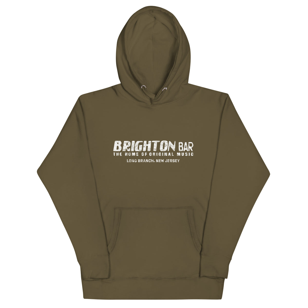 Brighton Bar - LONG BRANCH - Unisex Hoodie Military Green
