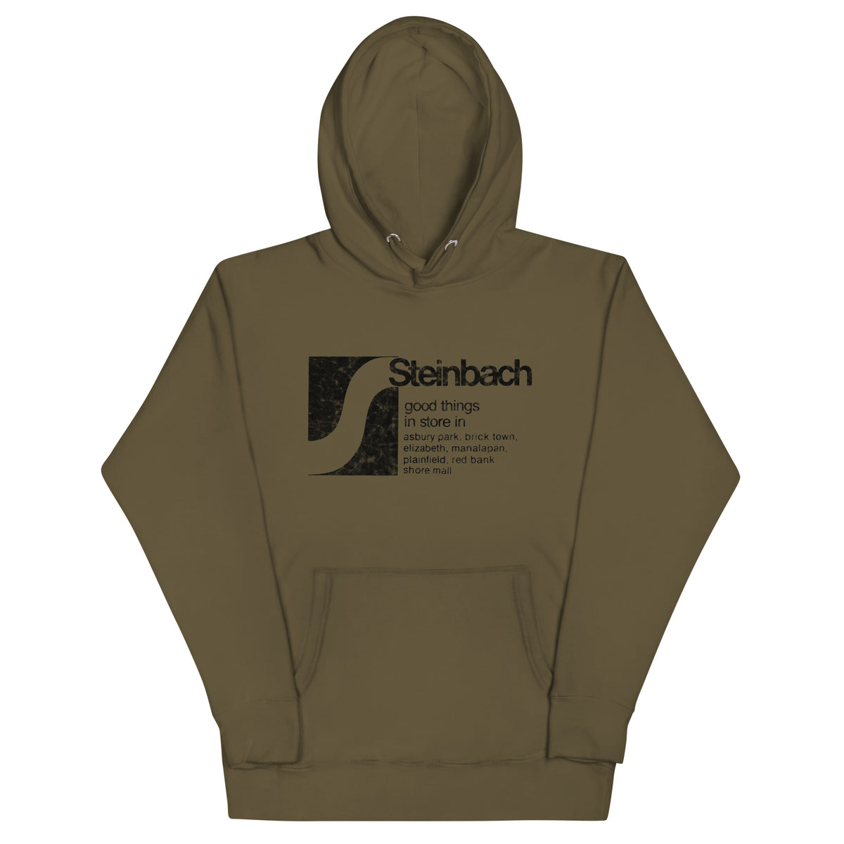 Steinbach - NEW JERSEY - Unisex Hoodie Military Green
