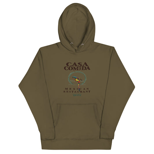 Casa Comida - LONG BRANCH - Unisex Hoodie Military Green