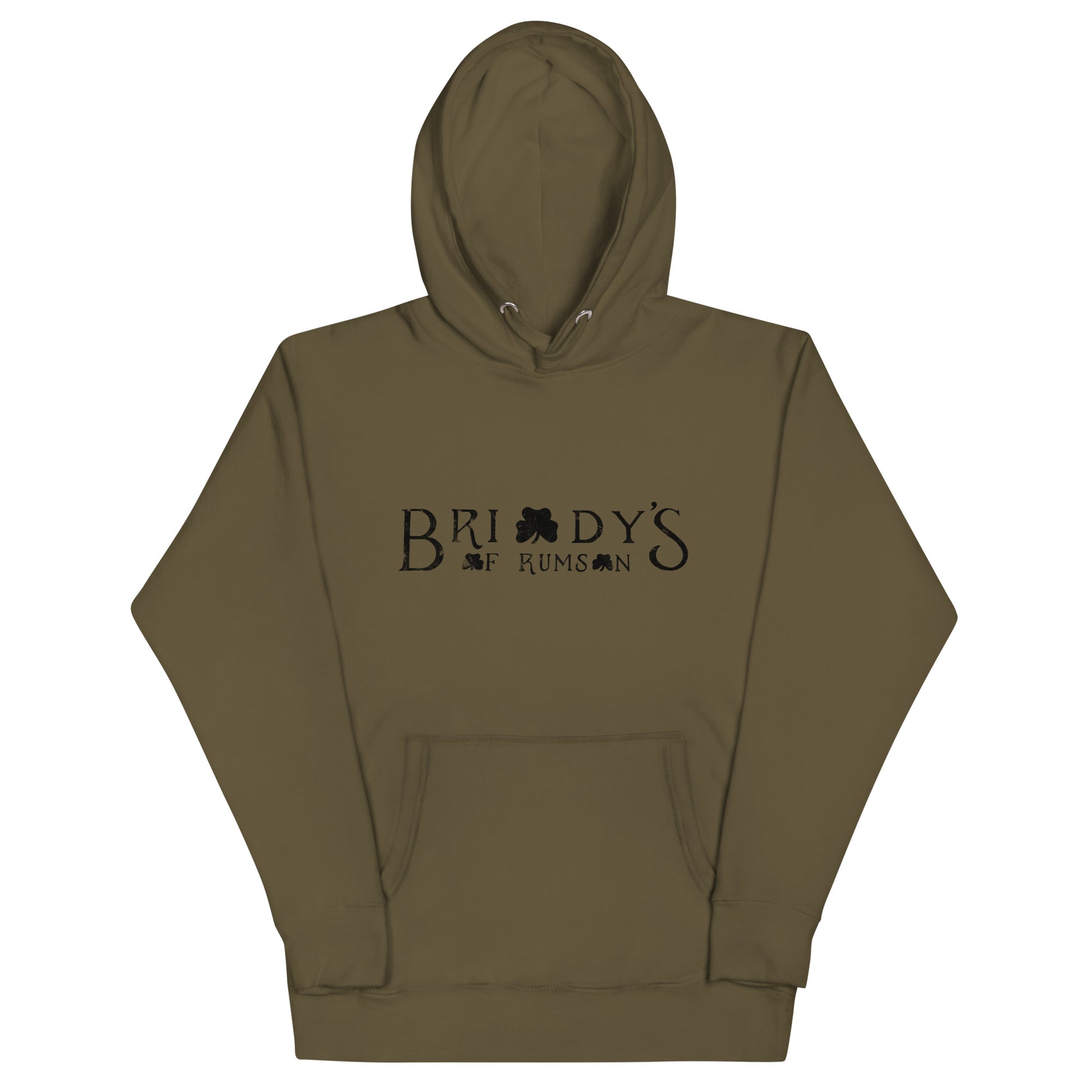 Briody's - RUMSON - Unisex Hoodie Military Green