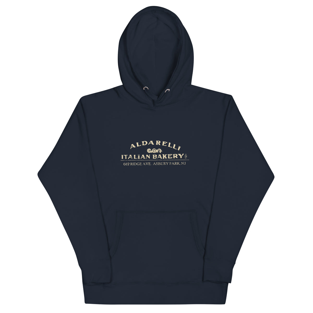 Aldarelli Italian Bakery - ASBURY PARK - Unisex Hoodie Navy Blazer