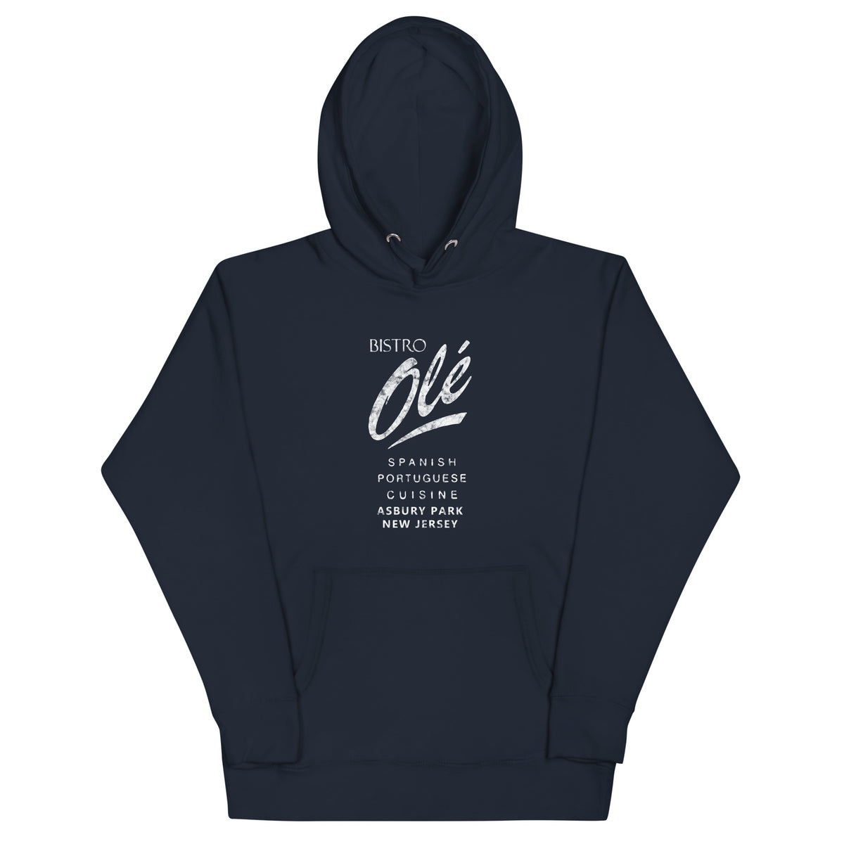 Bistro Ole - ASBURY PARK - Unisex Hoodie Navy Blazer