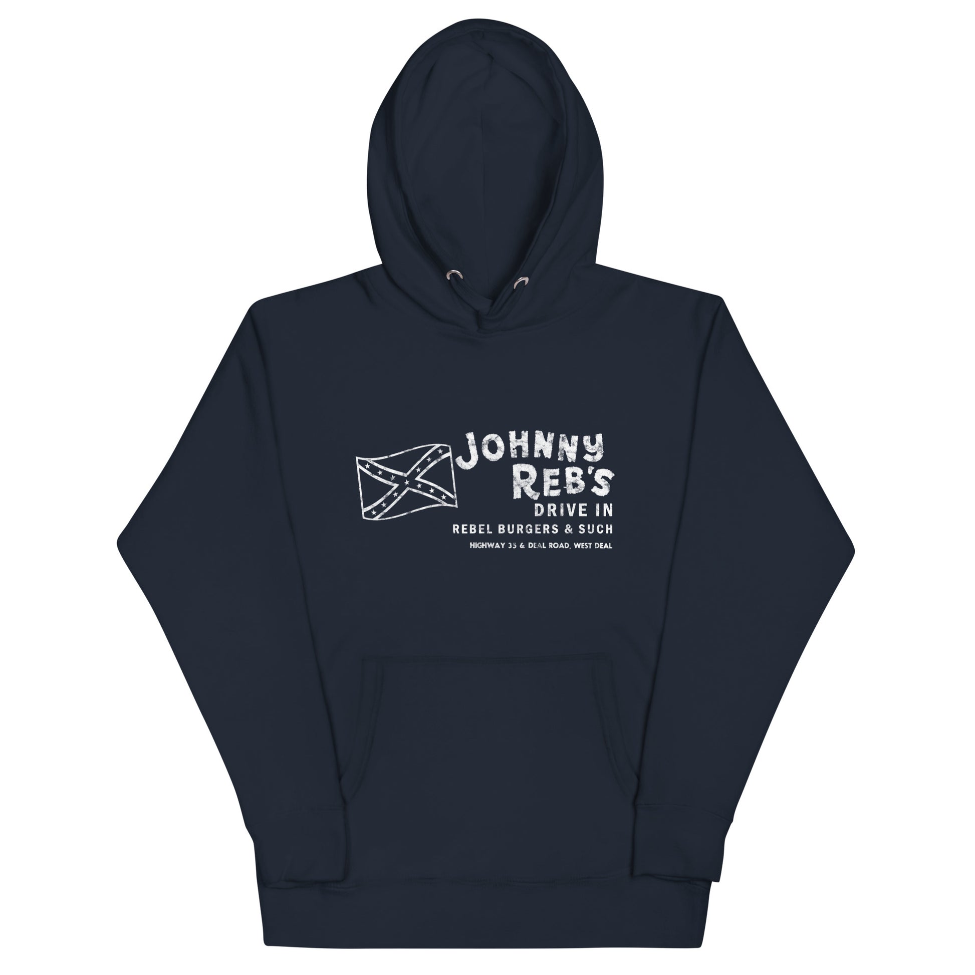 Johnny Reb's - OCEAN - Unisex Hoodie Navy Blazer