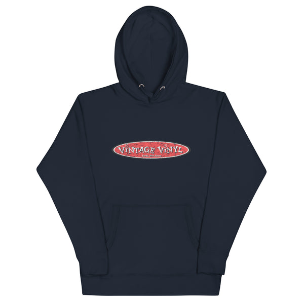 Vintage Vinyl - FORDS - Unisex Hoodie Navy Blazer