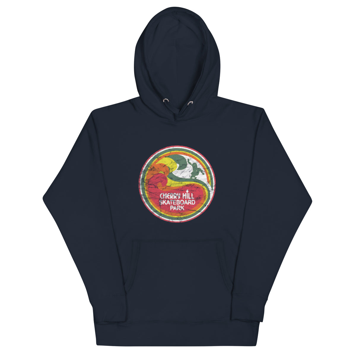 Cherry Hill Skateboard Park - CHERRY HILL - Unisex Hoodie Navy Blazer
