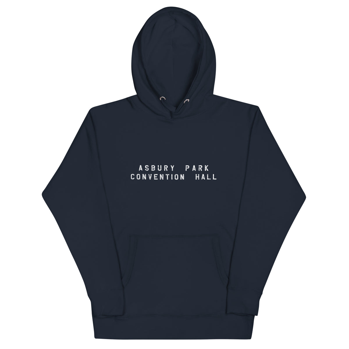 Convention Hall - ASBURY PARK - Unisex Hoodie Navy Blazer