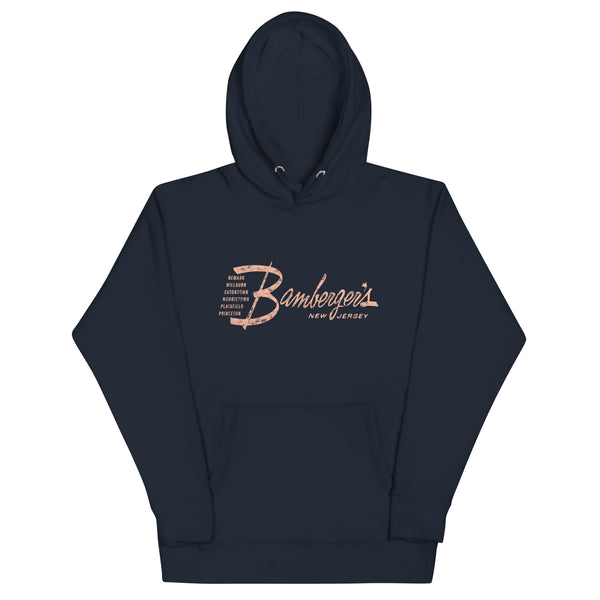 Bamberger's - NEW JERSEY - Unisex Hoodie Navy Blazer