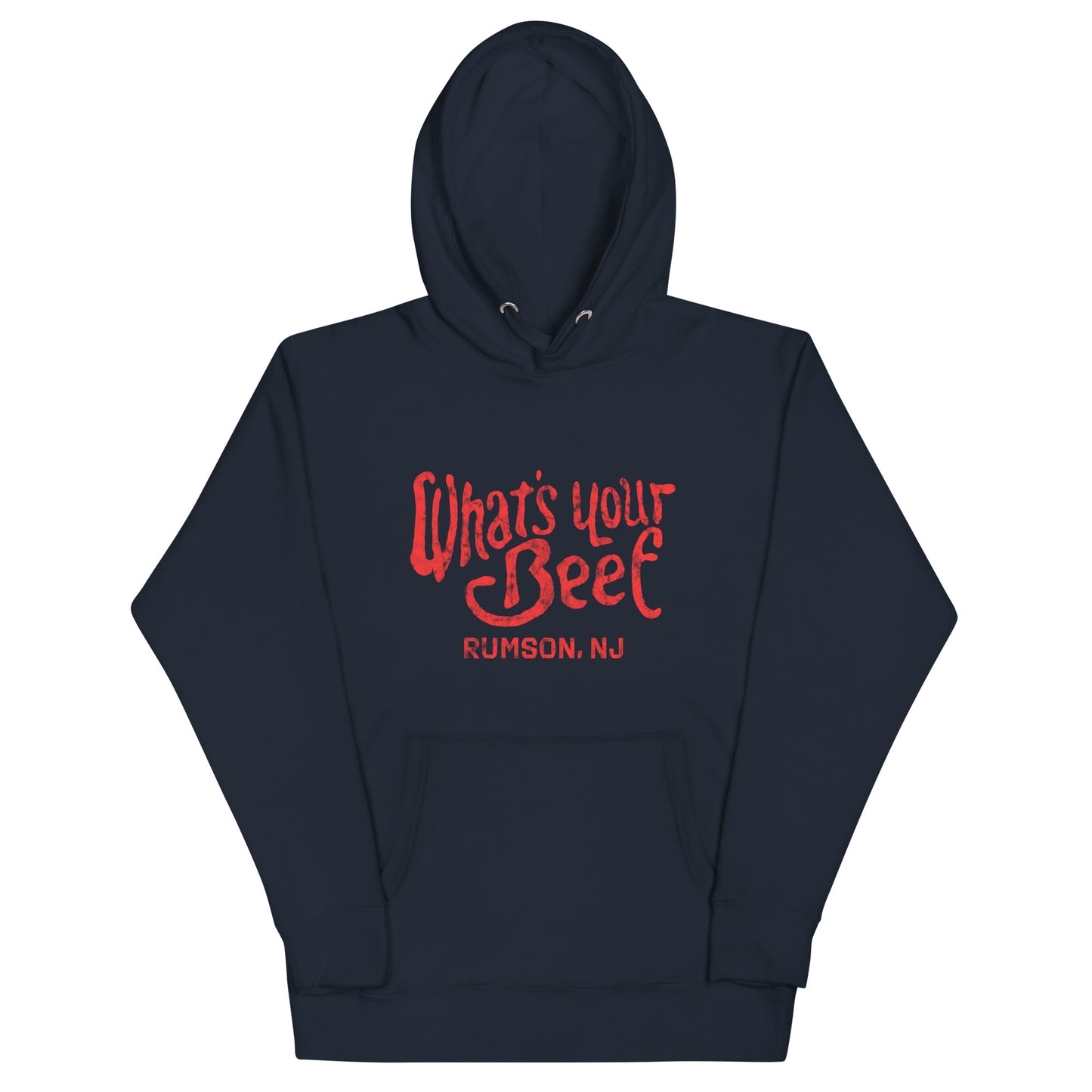 What's Your Beef - RUMSON - Unisex Hoodie Navy Blazer