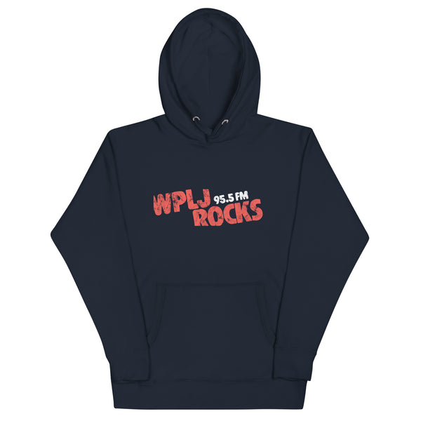 WPLJ 95.5 Rocks - NEW JERSEY / NEW YORK / CONNECTICUT - Unisex Hoodie Navy Blazer