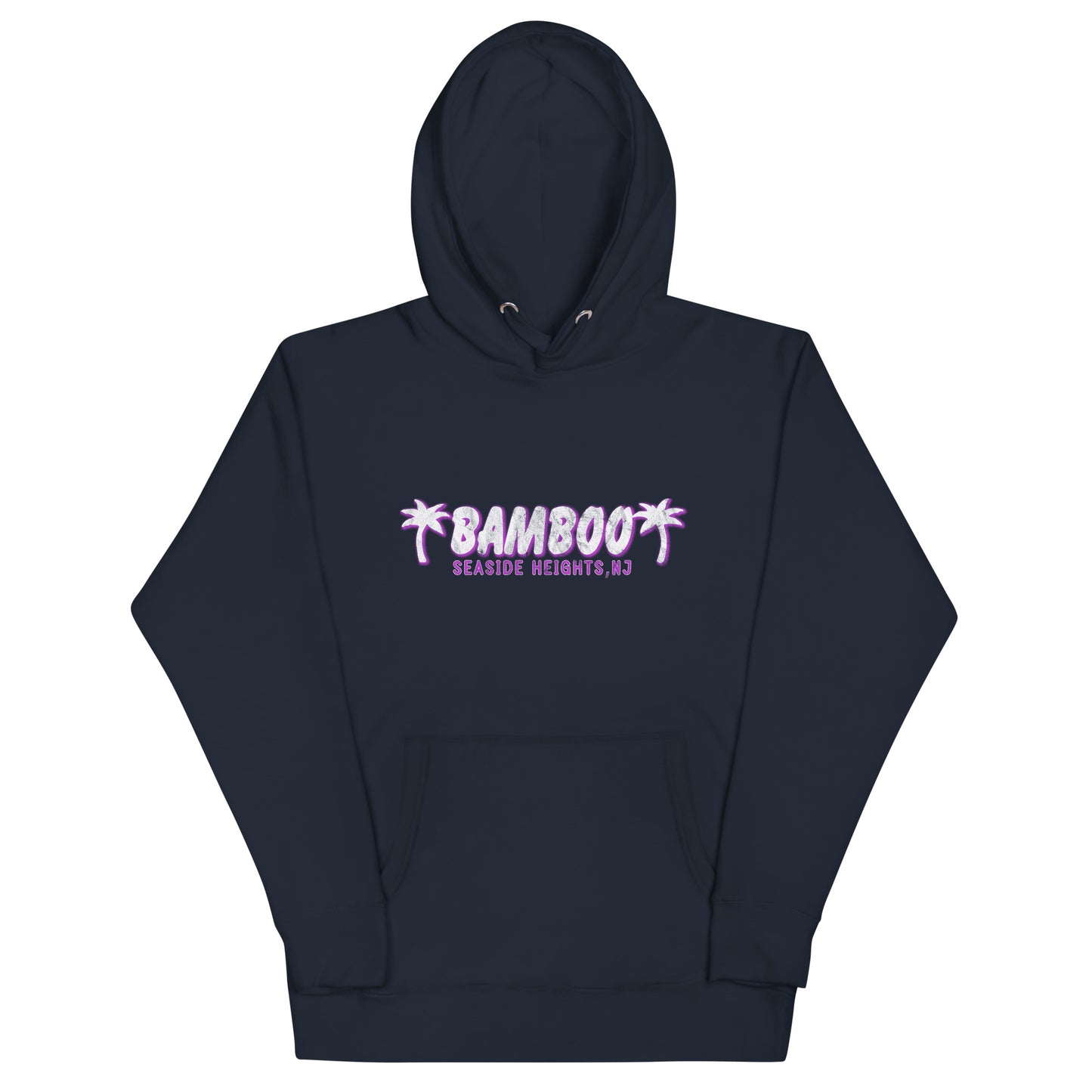 Bamboo - SEASIDE HEIGHTS - Unisex Hoodie Navy Blazer