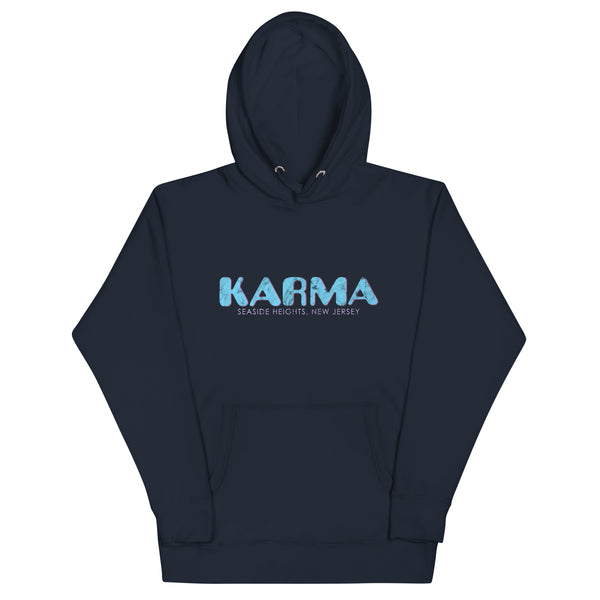 Karma - SEASIDE HEIGHTS - Unisex Hoodie Navy Blazer