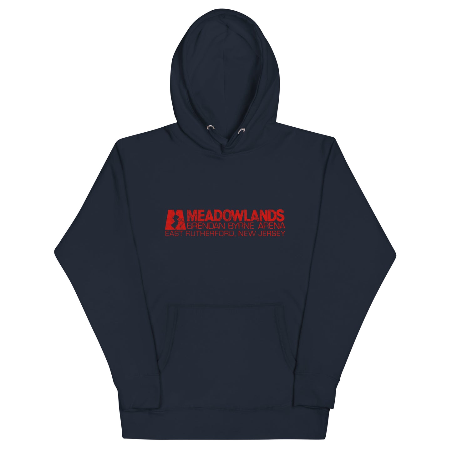 Brendan Byrne Arena - MEADOWLANDS / EAST RUTHERFORD - Unisex Hoodie Navy Blazer