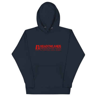 Brendan Byrne Arena - MEADOWLANDS / EAST RUTHERFORD - Unisex Hoodie Navy Blazer