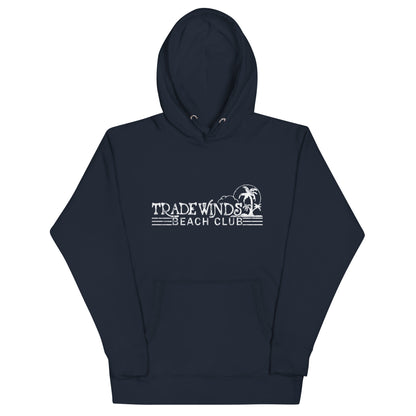 Tradewinds Beach Club - SEA BRIGHT - Unisex Hoodie Navy Blazer