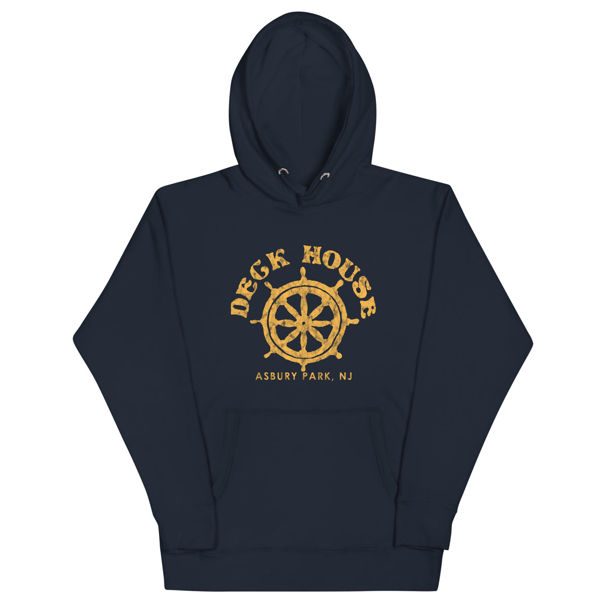 Deck House - ASBURY PARK - Unisex Hoodie Navy Blazer