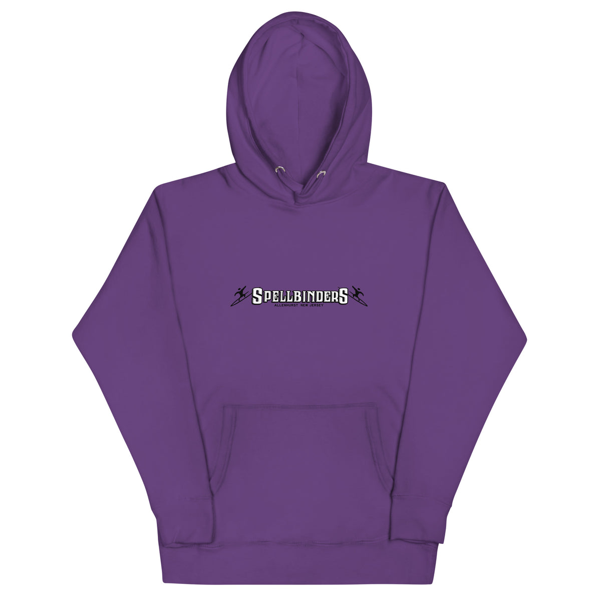 Spellbinder's Surf & Snow - ALLENHURST - Unisex Hoodie Purple