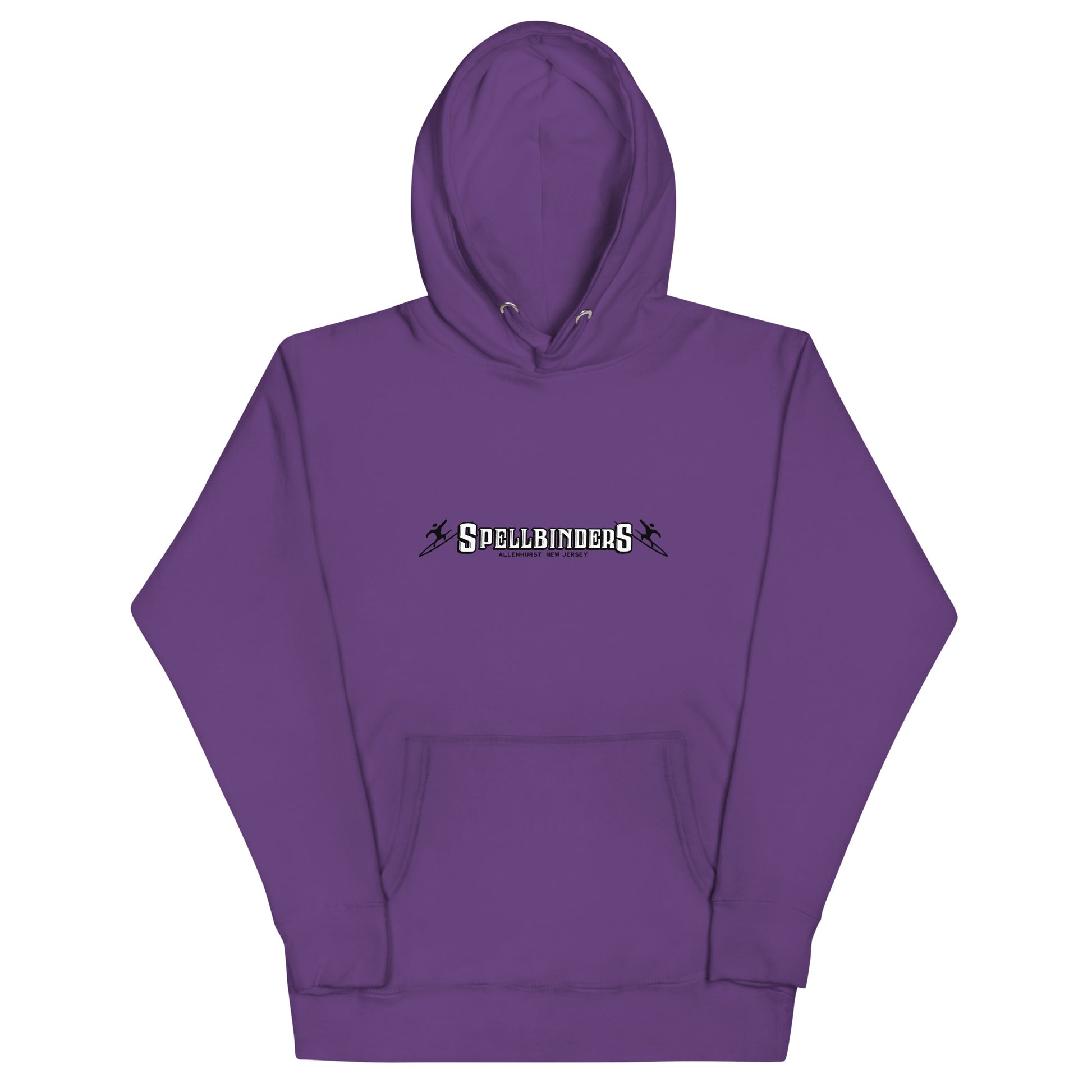 Spellbinder's Surf & Snow - ALLENHURST - Unisex Hoodie Purple