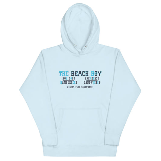The Beach Boy - ASBURY PARK - Unisex Hoodie Sky Blue