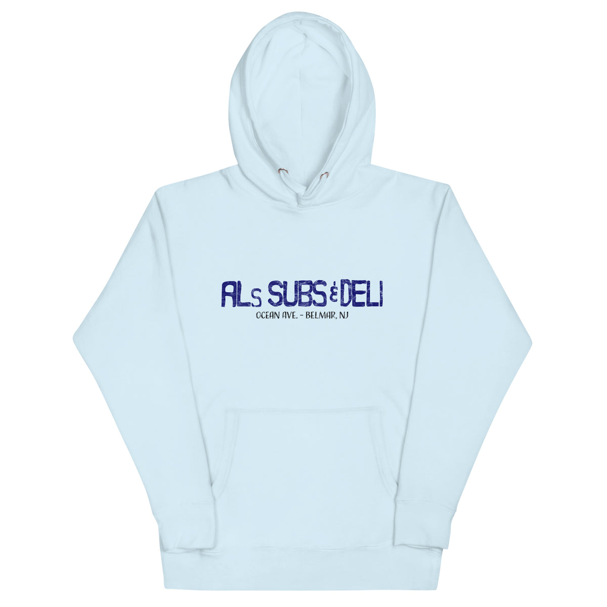 Al's Subs & Deli - BELMAR - Unisex Hoodie Sky Blue