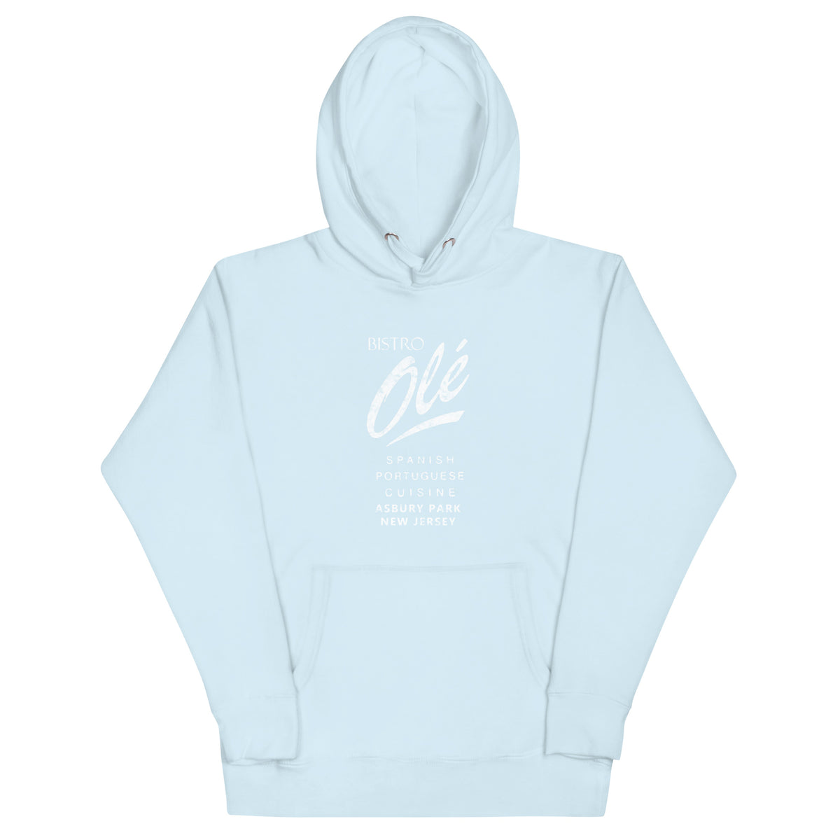 Bistro Ole - ASBURY PARK - Unisex Hoodie Sky Blue