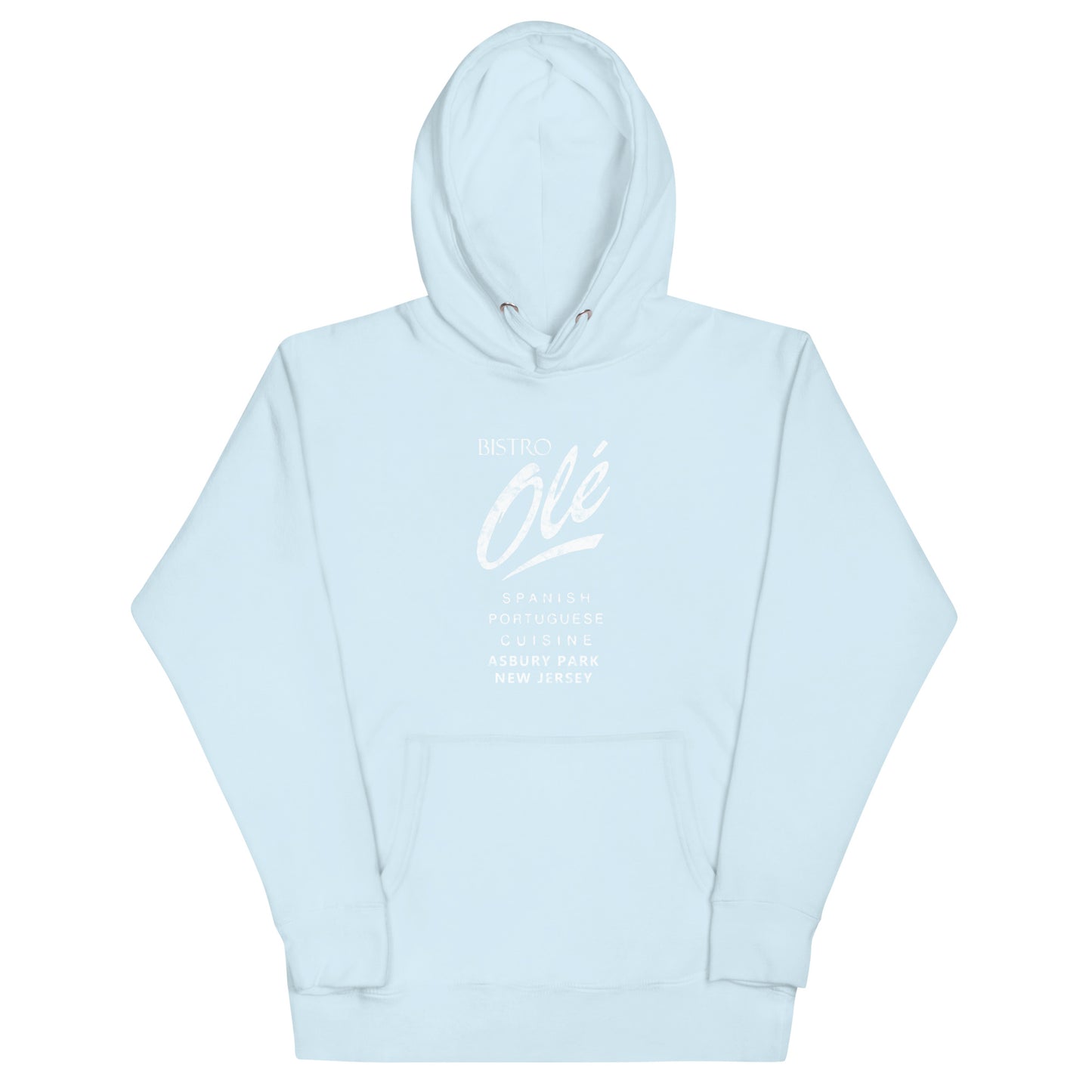 Bistro Ole - ASBURY PARK - Unisex Hoodie Sky Blue