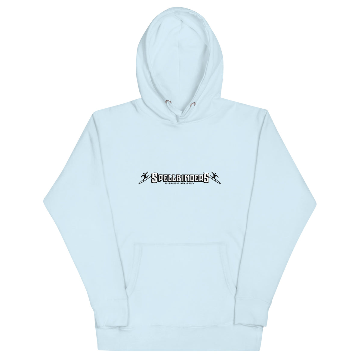Spellbinder's Surf & Snow - ALLENHURST - Unisex Hoodie Sky Blue