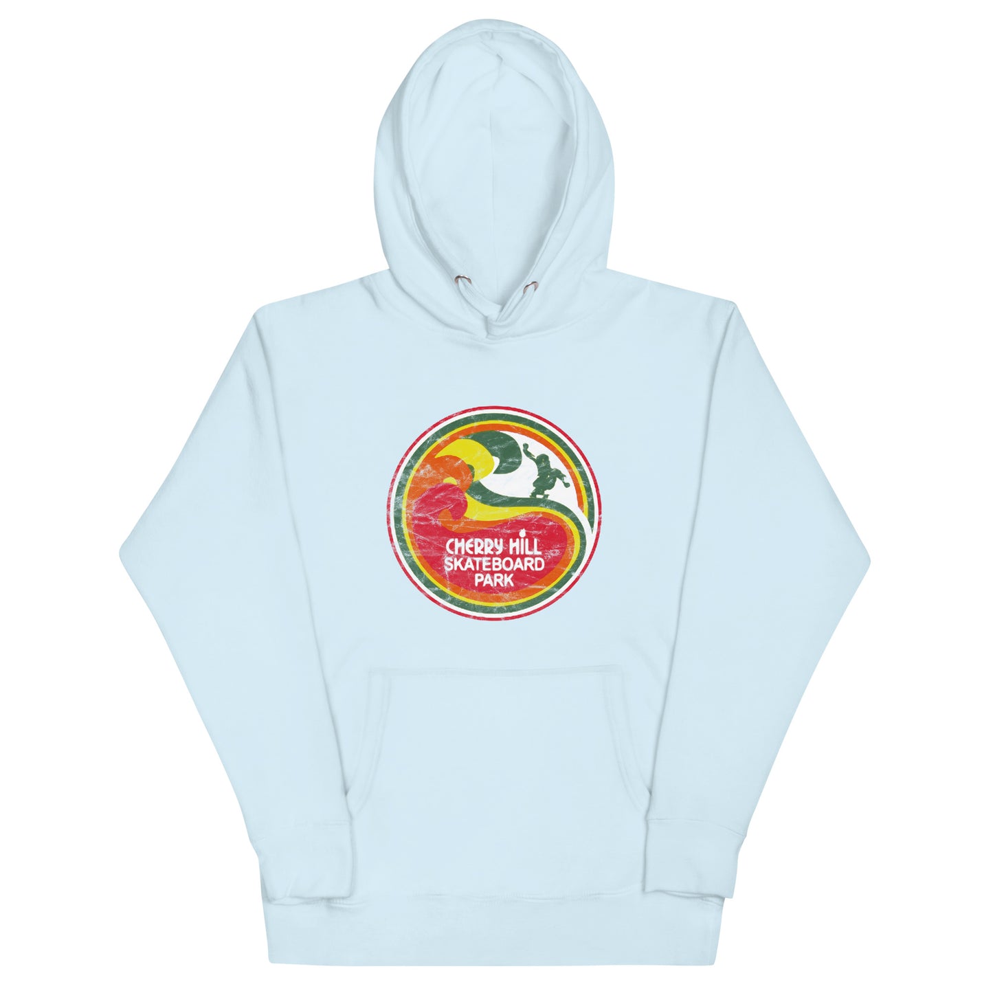 Cherry Hill Skateboard Park - CHERRY HILL - Unisex Hoodie Sky Blue