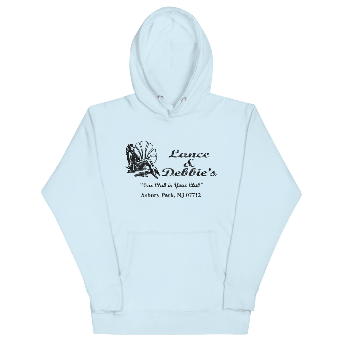 Lance & Debbie's - ASBURY PARK - Unisex Hoodie Sky Blue