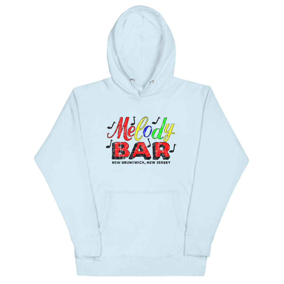 Melody Bar - NEW BRUNSWICK - Unisex Hoodie Sky Blue