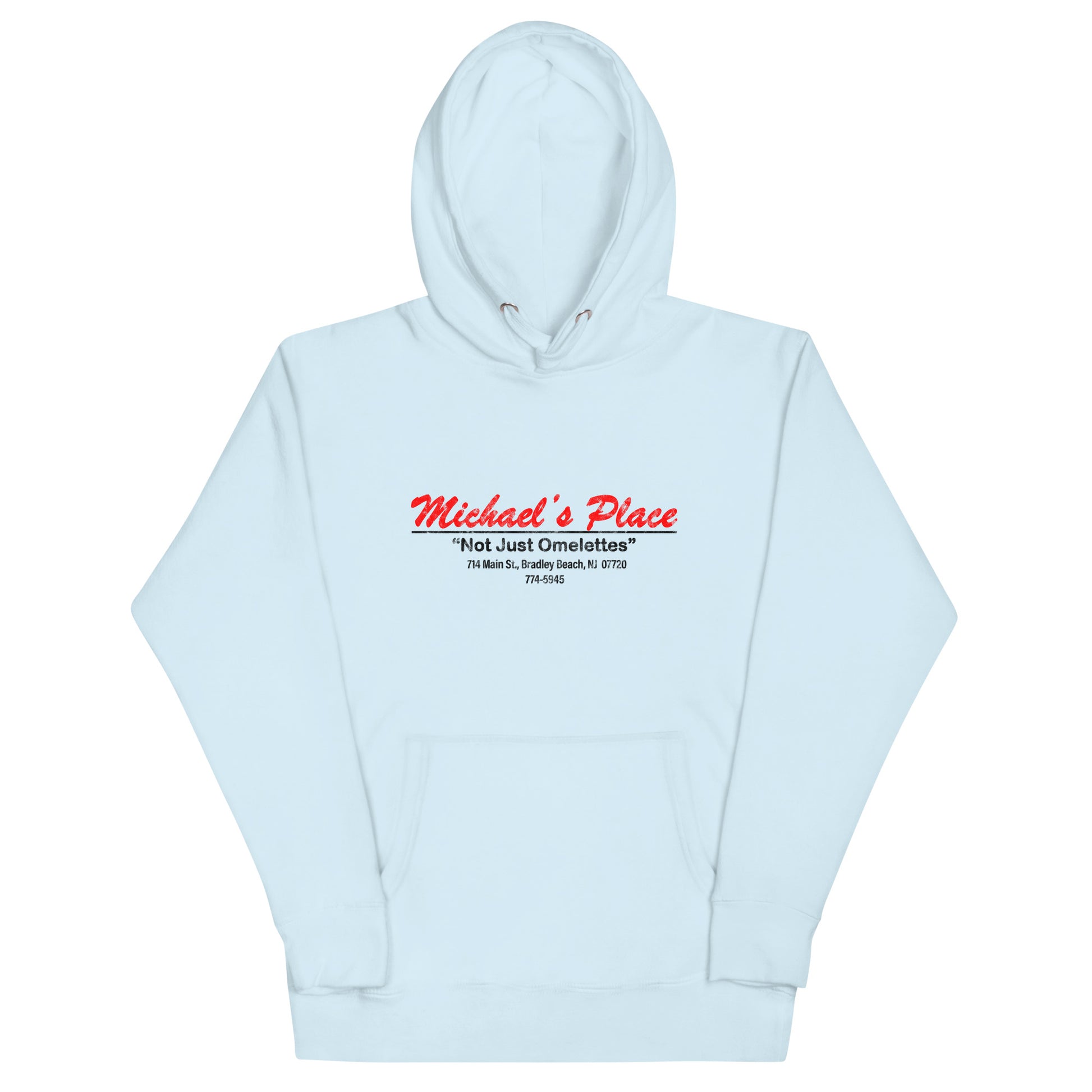 Michael's Place - BRADLEY BEACH - Unisex Hoodie Sky Blue