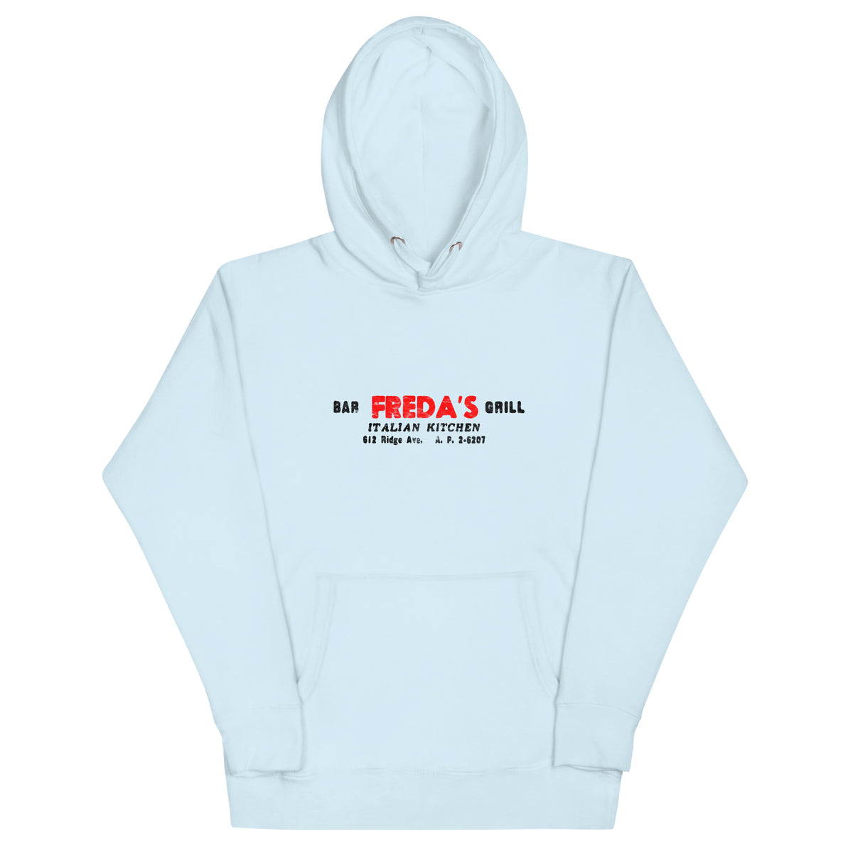 Freda's Italian Kitchen - ASBURY PARK - Unisex Hoodie Sky Blue