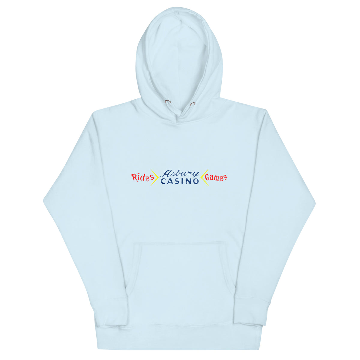 Asbury Casino - ASBURY PARK - Unisex Hoodie Sky Blue