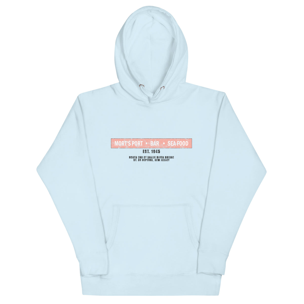 Mort's Port - NEPTUNE - Unisex Hoodie Sky Blue