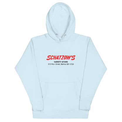 Schatzow's Variety Store - BELMAR - Unisex Hoodie Sky Blue