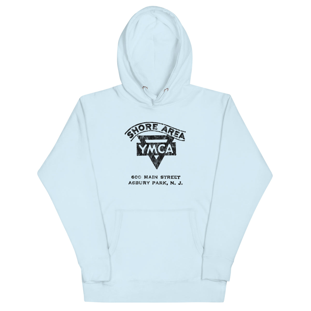 Shore Area YMCA - ASBURY PARK - Unisex Hoodie Sky Blue