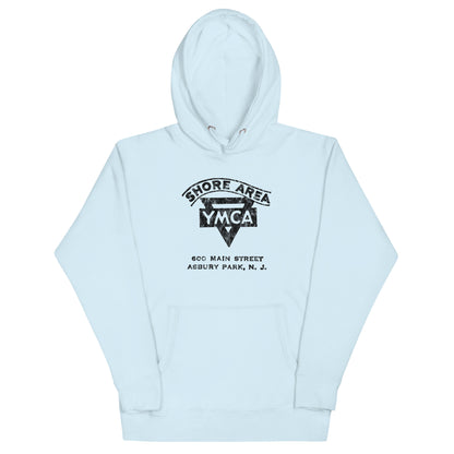 Shore Area YMCA - ASBURY PARK - Unisex Hoodie Sky Blue