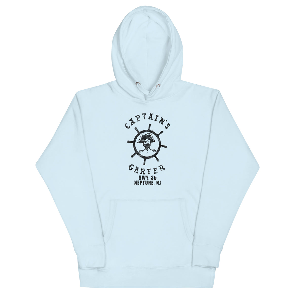 Captain's Garter - NEPTUNE - Unisex Hoodie Sky Blue