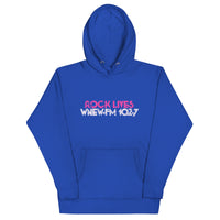 Rock Lives WNEW-FM 102.7 - NEW JERSEY / NEW YORK / CONNECTICUT - Unisex Hoodie
