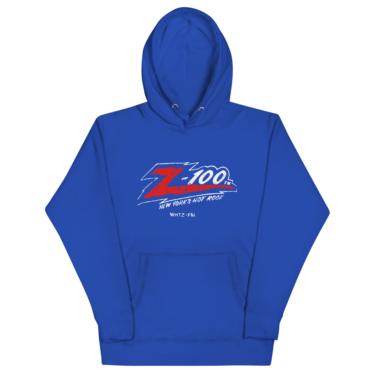 Z-100 FM New York's Hot Rock - NEW JERSEY / NEW YORK / CONNECTICUT - Unisex Hoodie Team Royal