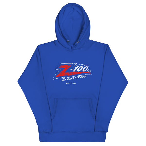 Z-100 FM New York's Hot Rock - NEW JERSEY / NEW YORK / CONNECTICUT - Unisex Hoodie Team Royal