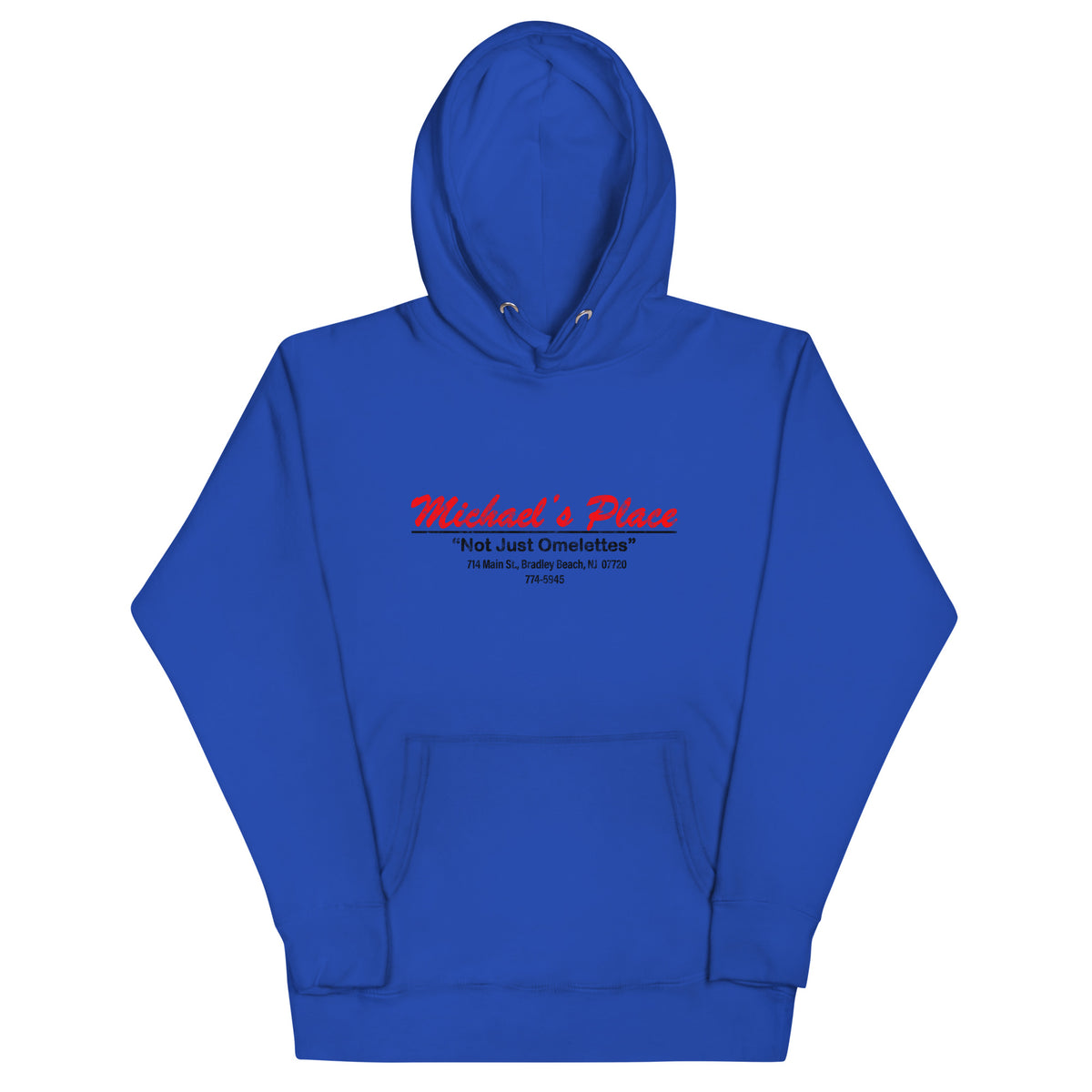 Michael's Place - BRADLEY BEACH - Unisex Hoodie Team Royal