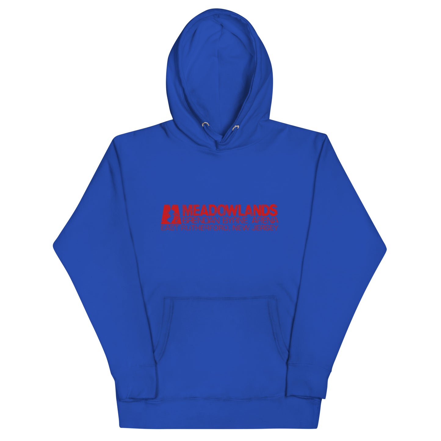 Brendan Byrne Arena - MEADOWLANDS / EAST RUTHERFORD - Unisex Hoodie Team Royal