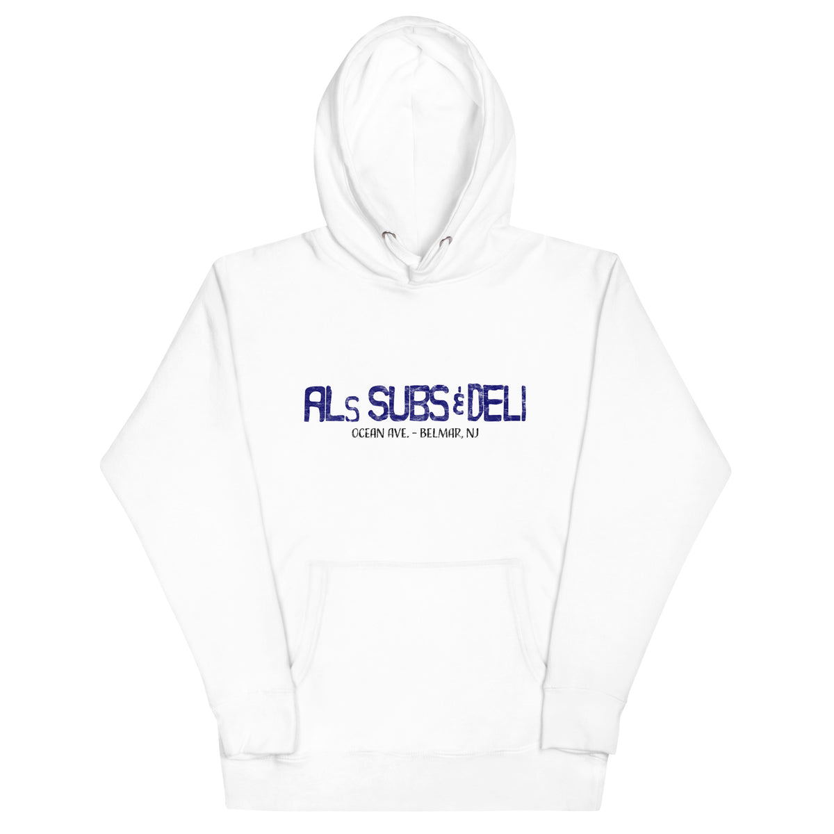 Al's Subs & Deli - BELMAR - Unisex Hoodie White
