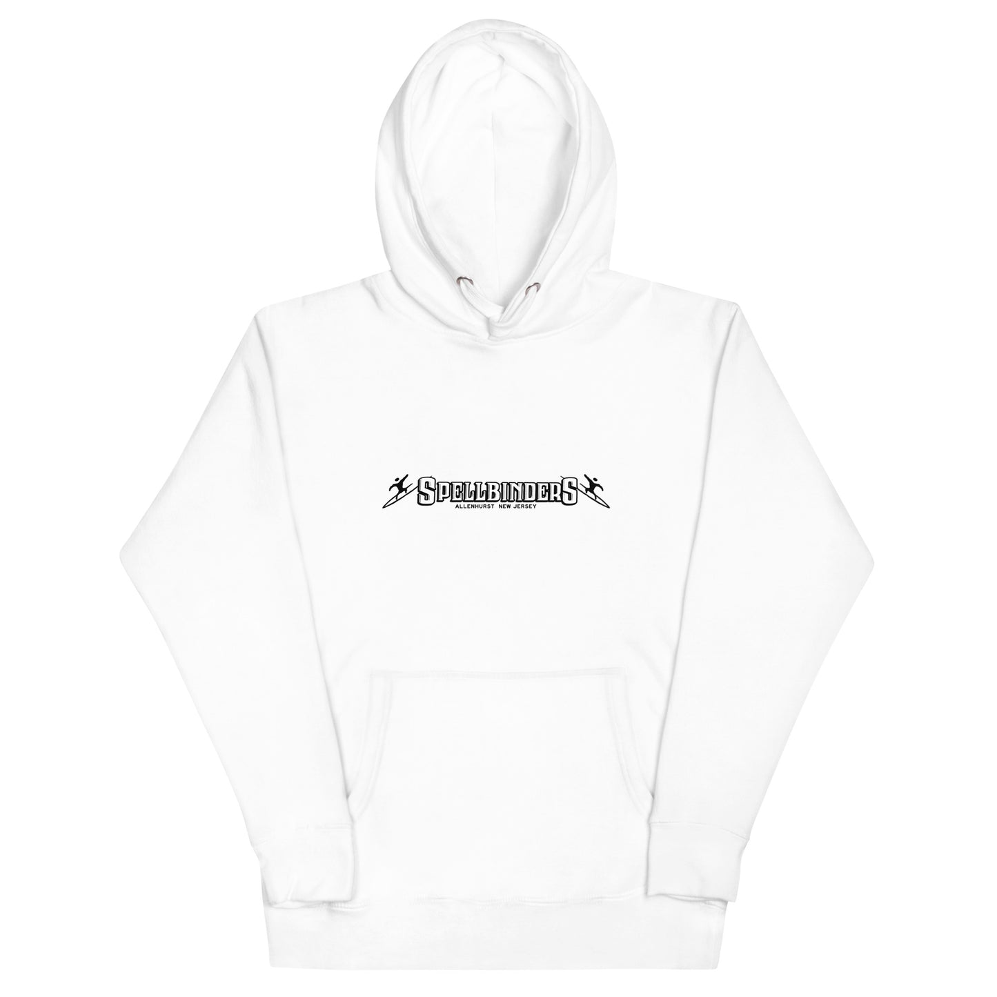 Spellbinder's Surf & Snow - ALLENHURST - Unisex Hoodie White