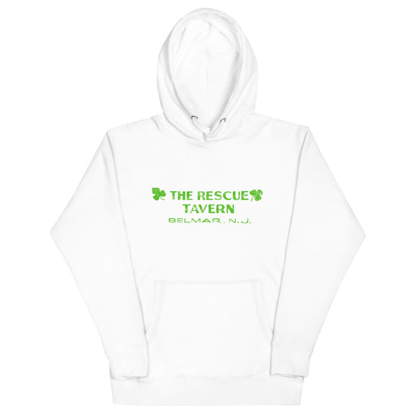 The Rescue Tavern - BELMAR - Unisex Hoodie White