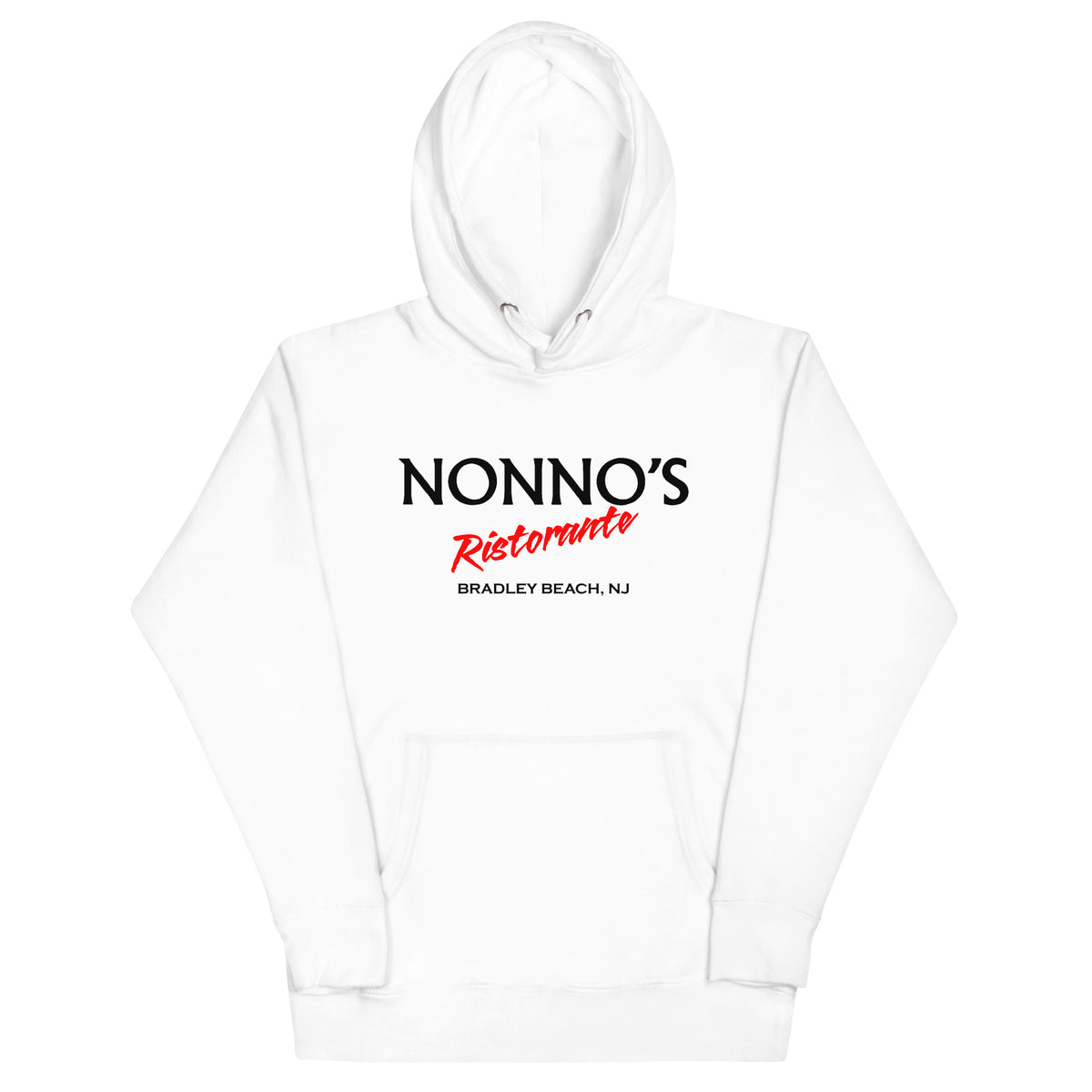 Nonno's Ristorante - BRADLEY BEACH - Unisex Hoodie White