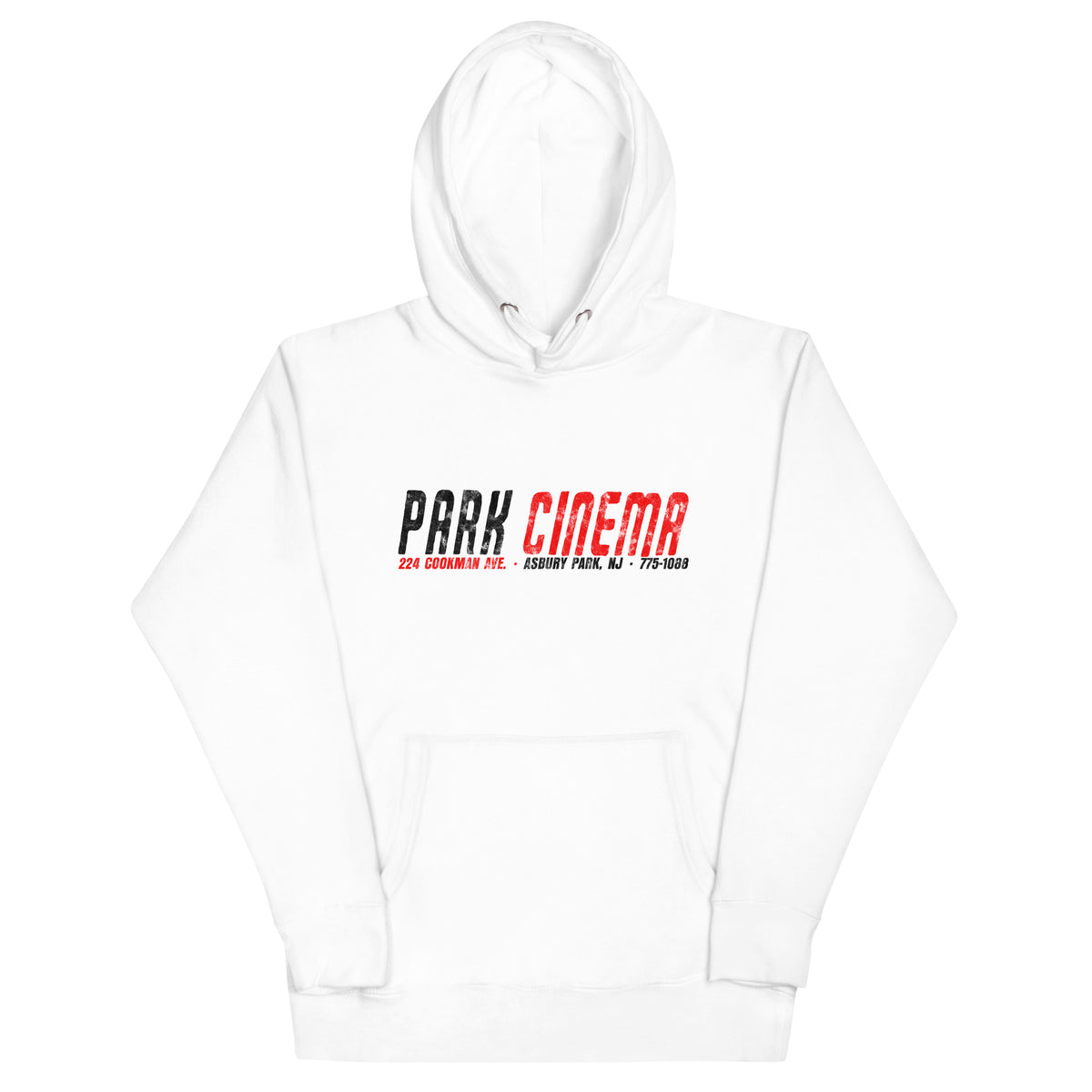 Park Cinema - ASBURY PARK - Unisex Hoodie White